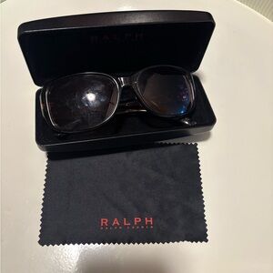 Ralph Lauren Black Sunglasses case